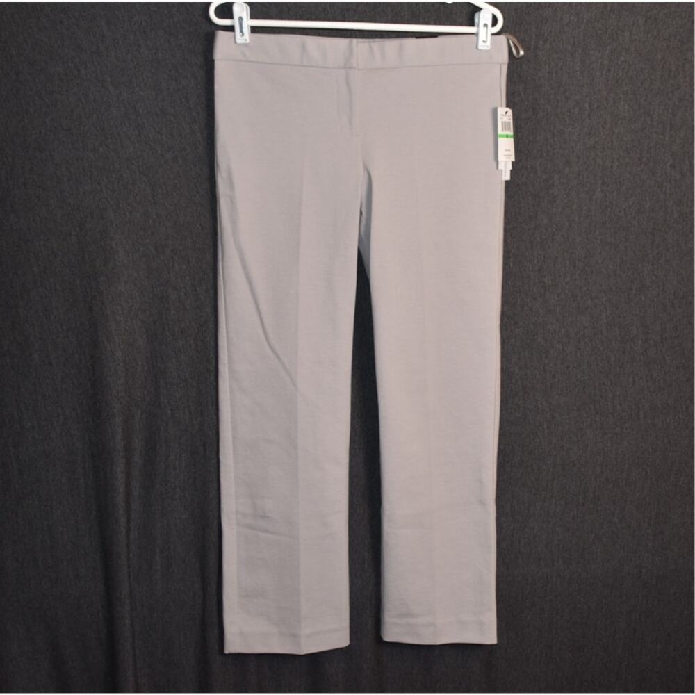 NEW Amanda + Chelsea Women's 8 Modern Fit Narrow Leg Dove Gray Dress Pants NWT